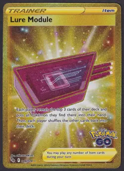 Pokemon Lure Module 088/078 Gold Pokemon GO - Image 1