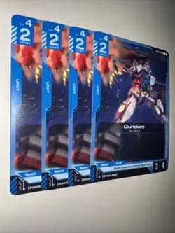 GD01-013 Gundam X4 Playset Gundam Card Game TCG CCG English - Image 2