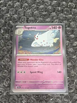 Togekiss 072/191 Sv08: Surging Sparks Holo Rare NM Pokemon - Image 1
