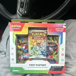 Pokemon First Partner Illustration Collection Series 1 Box Charmander Bulbasaur - Image 1