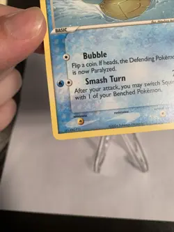 Pokemon Squirtle TCG EX FireRed & LeafGreen Card 83/112 Regular Common - Image 3