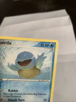 Pokemon Squirtle TCG EX FireRed & LeafGreen Card 83/112 Regular Common - Image 5