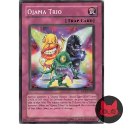 Yugioh Ojama Trio DP2-EN027 Common MP - Image 1