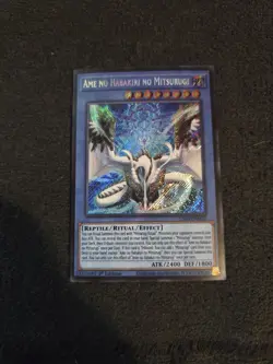 Ame no Habakiri no Mitsurugi - L26D-ENM10 - Secret Rare YuGiOh - Image 1