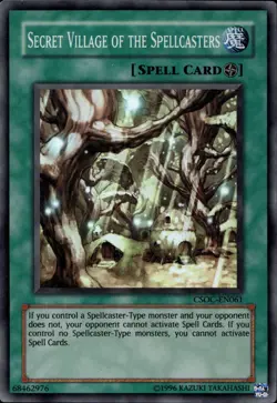 Secret Village of the Spellcasters Super Rare CSOC-EN061 Yu-Gi-Oh! - Image 1