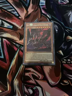 *** RED-EYES ALTERNATIVE BLACK DRAGON *** SECRET RARE TN19-EN005 YUGIOH! NM!! - Image 1