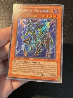 Yugioh! Exarion Universe CT2-EN002 Secret Rare Limited Edition LP - Image 3