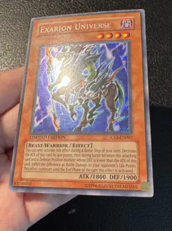 Yugioh! Exarion Universe CT2-EN002 Secret Rare Limited Edition LP - Image 5