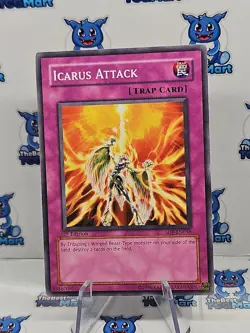 Yugioh Icarus Attack SD8-EN036 Common 1st Edition LP - Image 1