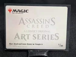 Mary Read and Anne Bonny (Gold Signature - Art Card) MtG: Assassins Creed #7/20 - Image 2