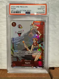 2023 ONE PIECE GIFT COLLECTION 2023 #016 NAMI PSA 10 - Image 1