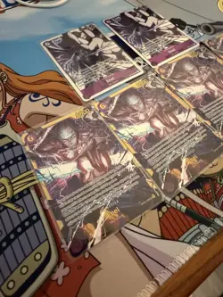 One Piece TCG English Enel OP15-118 SEC x4 (Playset) and 2 SR Enel - Image 3