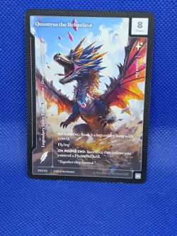 Wonders of the First Quantrus the Relentless Mythic Rare Call of the Stones - Image 1