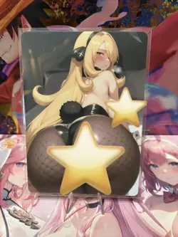 Matte Beautiful Waifu Handmade Card Goddess Story CCG Anime Double Sided - Image 2
