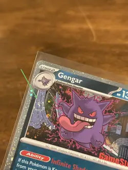 🌀Swirl! Gengar 050/088 GameStop Stamped Promo Card With A Perfect Order Pack!! - Image 2