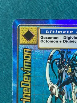 ST-39S MarineDevimon Digimon Card Digi-Battle Starter Deck Holo Foil DAMAGED - Image 2