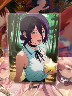 Matte Beautiful Waifu Handmade Card Goddess Story CCG Anime Double Sided - Image 2