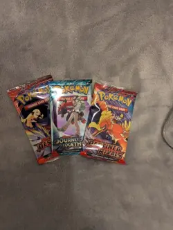 Pokemon Trading Card Packs:2 Destined Rivals, 1 Journey Together. See Details - Image 2