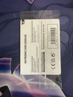 Gengar Promo Card Pokemon Perfect Order Gamestop Stamped 050/088 SEALED - Image 2