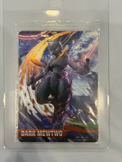 Dark Mewtwo Pokemon Pokken Nintendo Amiibo Card Japanese 2016 Promo Sealed - Image 4