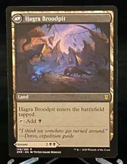 Magic the Gathering MTG Hagra Mauling / Hagra Broodpit - Rare - Image 2