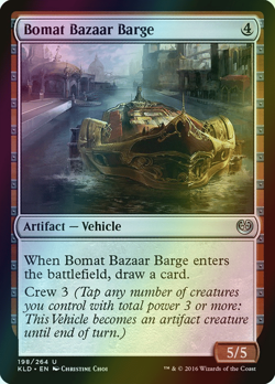 MTG Bomat Bazaar Barge Foil ** Kaladesh ** English (NM) - Image 1