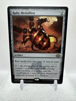 Ruby Medallion - Regular Rare #295 NM/MINT Modern Horizons 3 MH3 MTG - Image 1