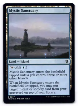 Mystic Sanctuary NM Commander: Murders at Karlov Manor 0277 MTG Regular - Image 1