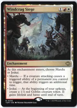 Windcrag Siege R Tarkir: Dragonstorm 235 LP - Image 1