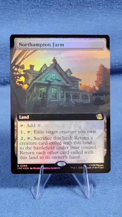 MTG Northampton Farm Extended ART FOIL NM MTG TMNT - Image 1