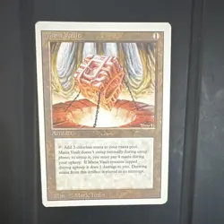 Magic: The Gathering Mana Vault Revised Artifact Colorless Rare Wizards Reg Ted… - Image 1