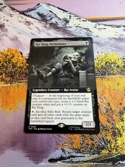 Rat King, Verminister (Extended Art) R Teenage Mutant Ninja Turtles 266 NM Magic - Image 1