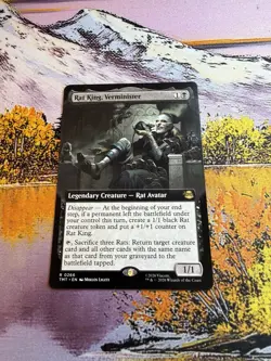 Rat King, Verminister (Extended Art) R Teenage Mutant Ninja Turtles 266 NM Magic - Image 2