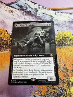 Rat King, Verminister (Extended Art) R Teenage Mutant Ninja Turtles 266 NM Magic - Image 3