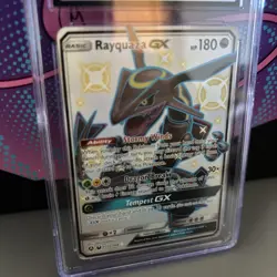 CGC 5 RAYQUAZA GX 177a CELESTIAL STORM HIDDEN FATES SUN MOON POKEMON EXCELLENT - Image 2