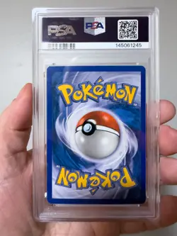 2000 POKEMON GYM CHALLENGE HOLO-CORRECTED SYMBOL #2 BLAINE'S CHARIZARD PSA 8 - Image 3