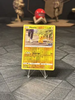 Pikachu 027/078 Pokemon GO Reverse Holo - Image 1