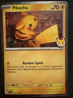 Pikachu Pokemon Day 2026 051/162 30th Anniversary Promo Pokemon TCG - Image 1
