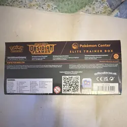 Pokemon TCG Scarlet & Violet Obsidian Flames Pokemon Center Elite Trainer Box - Image 3