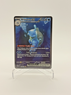 Pokemon Blastoise ex 200/165 Scarlet & Violet 151 Rare Holo 330 HP EX - Image 1