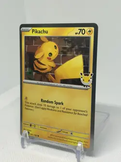 Pikachu 051/162 Promo 2026 Pokemon Day 30th Anniversary NM - Image 2
