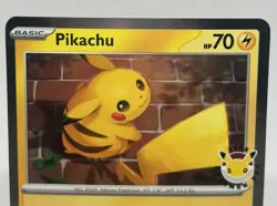 Pikachu 051/162 Promo 2026 Pokemon Day 30th Anniversary NM - Image 3