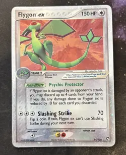 Pokemon TCG Flygon ex EX Power Keepers 94/108 Holo Holo Rare EX - MP/HP - Image 1