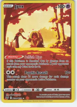 Jynx TG04/TG30 Ultra Rare Holo SWSH12: Silver Tempest Trainer Gallery NM Pokemon - Image 1