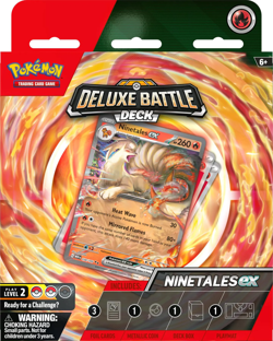 Pokemon Ninetales ex / Zapdos ex Deluxe Battle 6-Deck Factory Sealed Case - Image 2