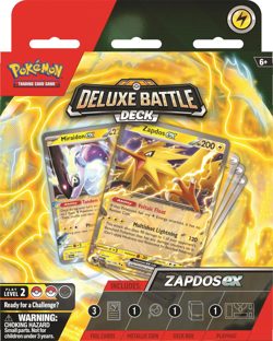 Pokemon Ninetales ex / Zapdos ex Deluxe Battle 6-Deck Factory Sealed Case - Image 3