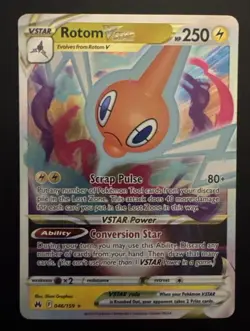 2023 Pokemon Sword & Shield Promo Full Art Holo Rotom V Star 46/159 - Image 1