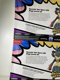 LOT OF 4 Pokemon Ascended Heroes Premium Poster Collection Gardevoir & Lucario - Image 3