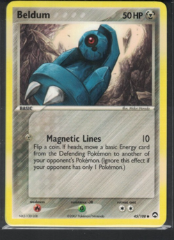 Pokemon EX Power Keepers Beldum 45/108 Common NM - Image 1