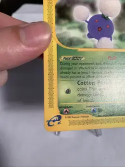 Pokemon TCG Jumpluff 17/147 Aquapolis Rare Non-Holo Card 2002 - Image 3